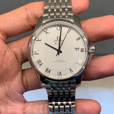 De Ville Hour Vision Master Chronometer Stainless Steel / Silver / Bracelet