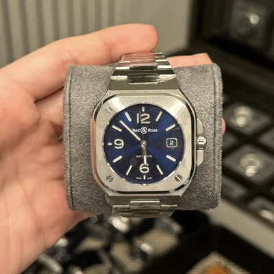 BR 05 Stainless Steel / Blue / Bracelet