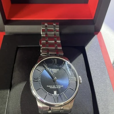 Chemin Des Tourelles Powermatic 80 42 Stainless Steel / Blue / Bracelet