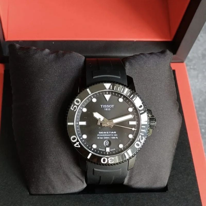 Seastar 1000 Powermatic 80 43 PVD / Black / Rubber