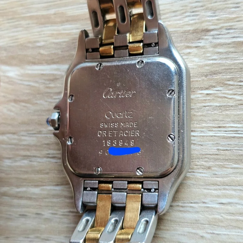 Thumb Panthere Quartz Two Tone Mid Size