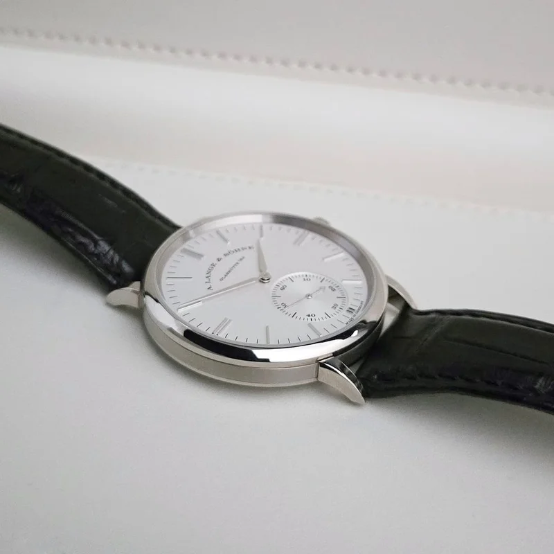 Thumb Saxonia Automatik White Gold / Silver