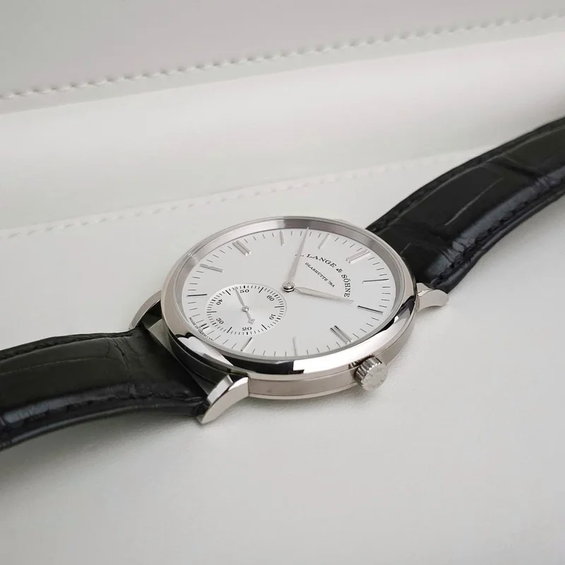 Thumb Saxonia Automatik White Gold / Silver