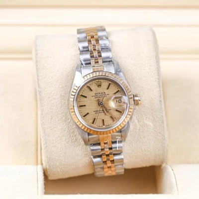 Lady-Datejust 26 Two Tone Yellow Gold / Jubilee / Champagne / Diamond