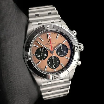 Chronomat B01 42 Stainless Steel / Copper / Rouleaux