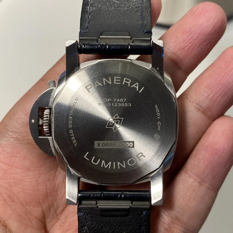 Thumb Luminor Marina Quaranta Steel / Blue