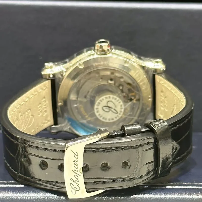 Thumb Happy Sport 36 Automatic Stainless Steel / Silver / Leather