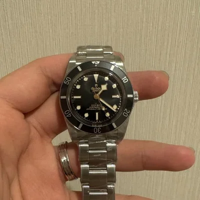 Black Bay Fifty-Four Stainless Steel / Black / Bracelet
