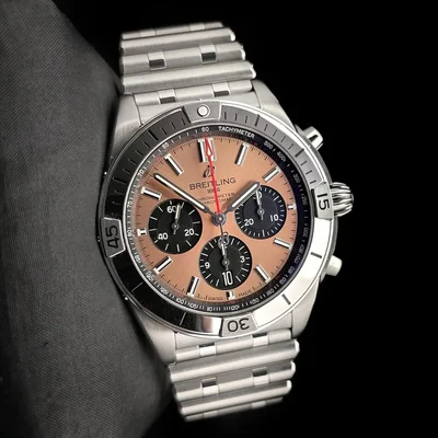 Chronomat B01 42 Stainless Steel / Copper / Rouleaux