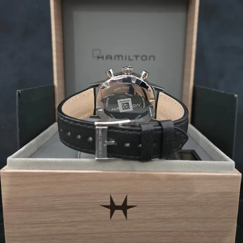 Thumb Intra-Matic Chronograph H Stainless Steel / White