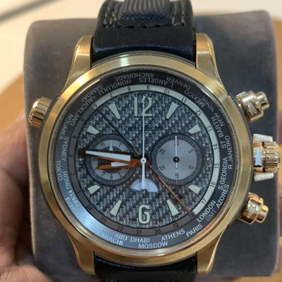 Master Compressor 46 Geographic Rose Gold Carbon