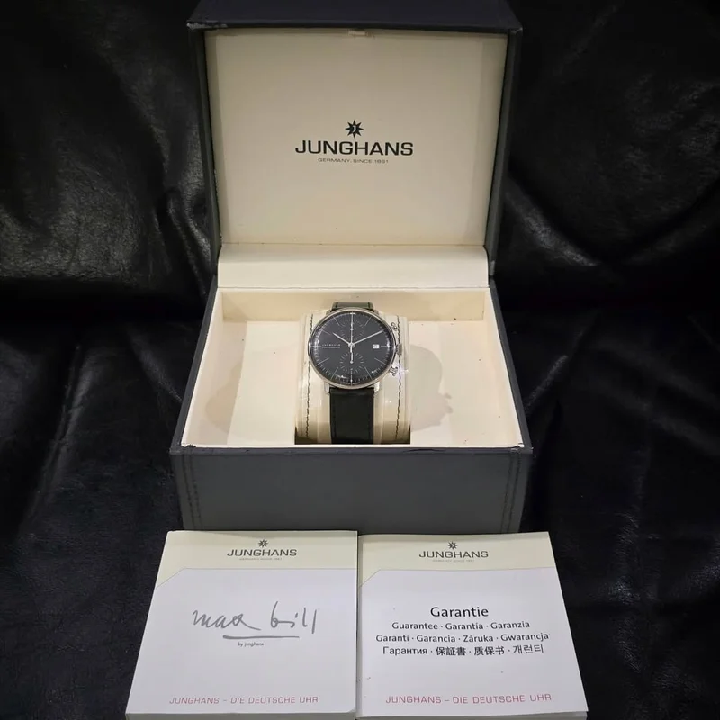 Thumb Max Bill Chronoscope Black Stick