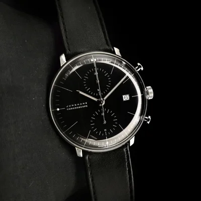 Max Bill Chronoscope Black Stick