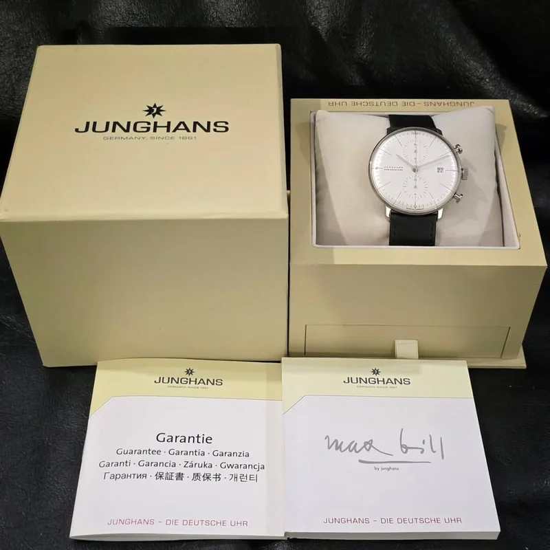 Thumb Max Bill Chronoscope Silver Stick