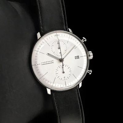 Max Bill Chronoscope Silver Stick