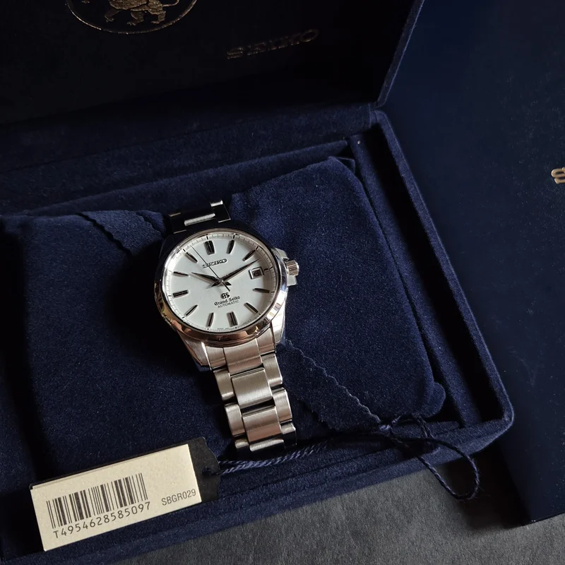 Thumb Hi-Beat Automatic Date SBGR029 Silver Stainless Steel