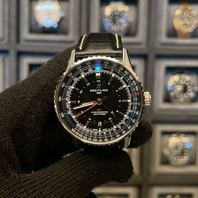 Navitimer Automatic GMT 41 Black 