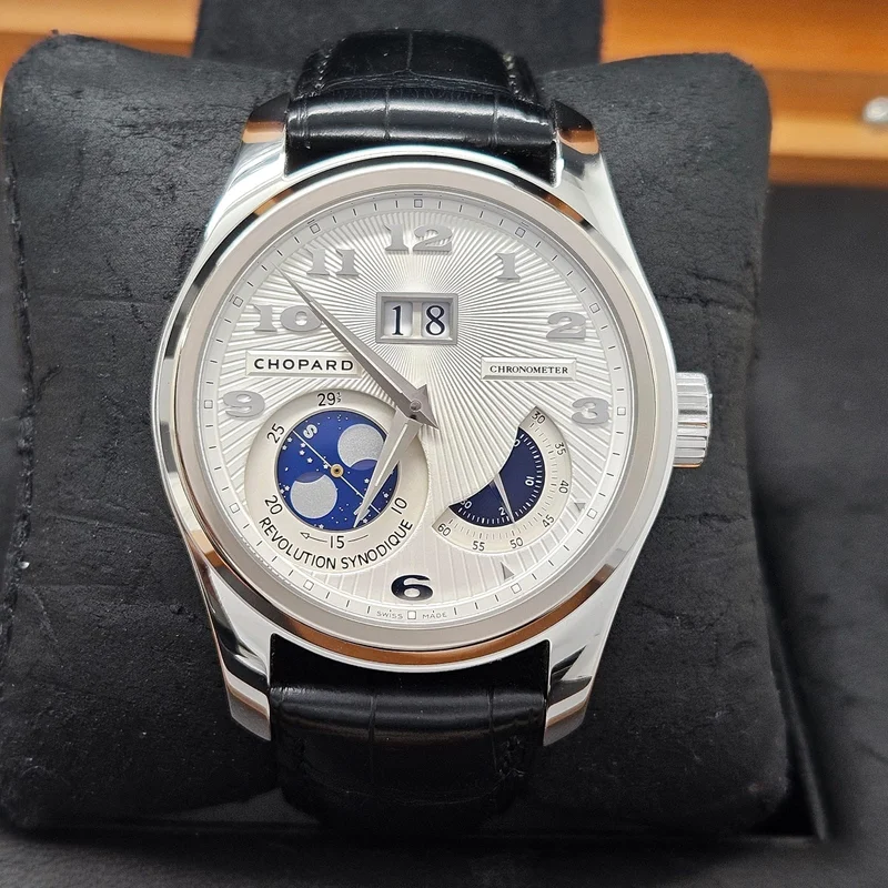 L.U.C Lunar Big Date White Gold / Silver