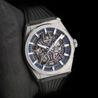 Defy Classic Titanium / Skeleton / Rubber