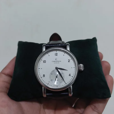 Sirius Hand Wound White Dial