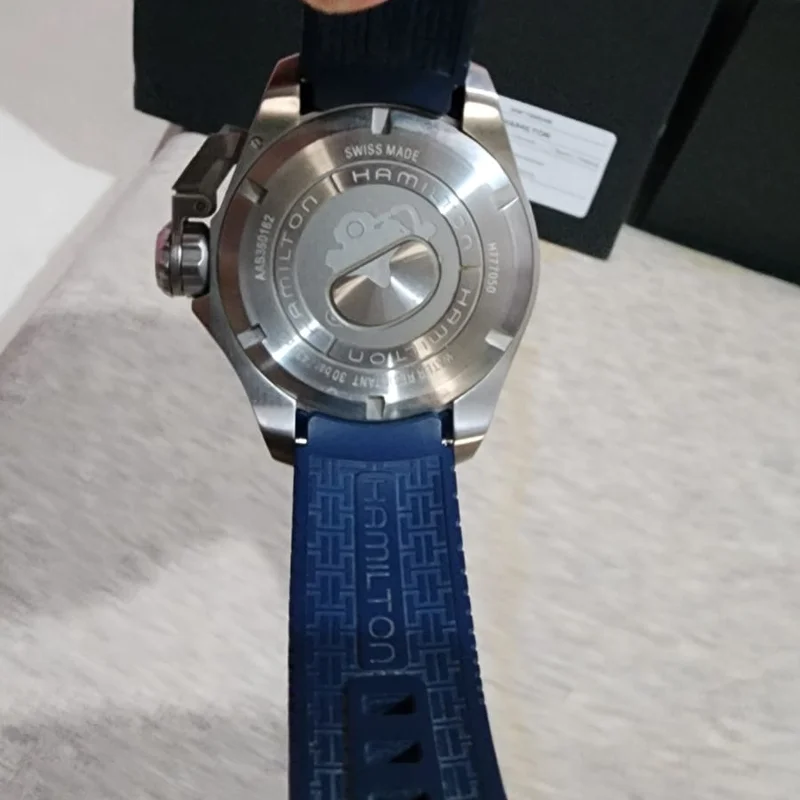 Thumb Frogman Auto Blue / Rubber