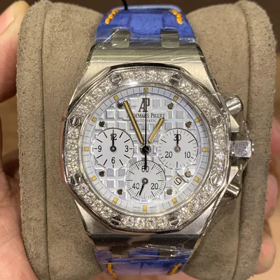 Royal Oak Offshore Lady Diamond Bezel Boutique Special Edition Blue Jeans
