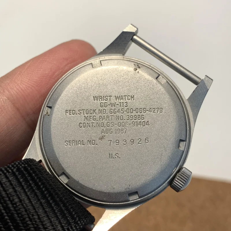 Thumb Military Watch GG-W-113