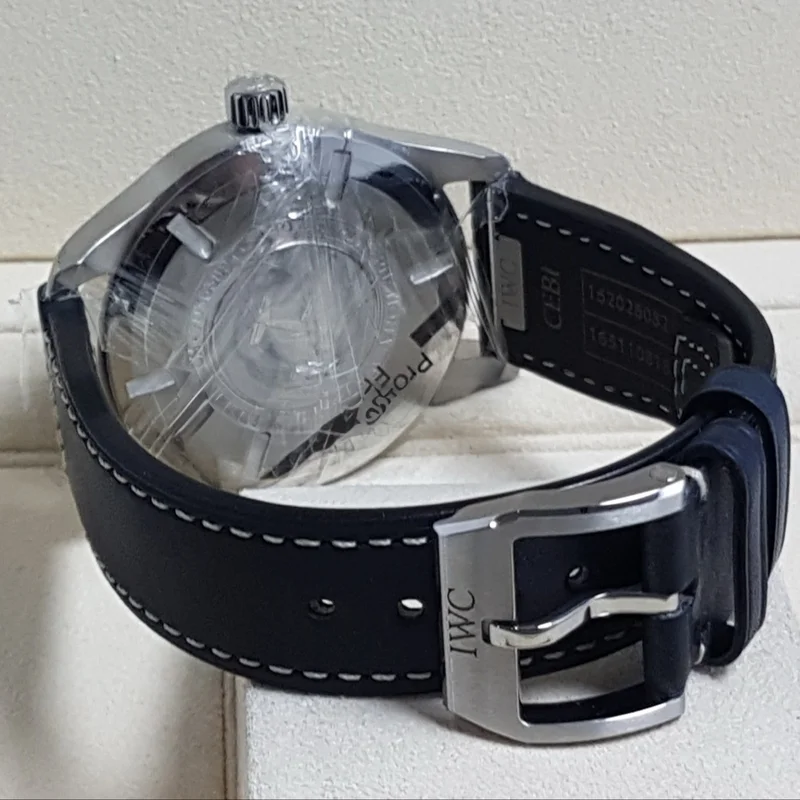 Thumb Pilot's Watch Mark XX Stainless Steel / Blue