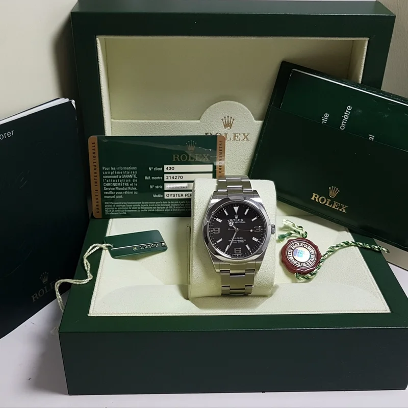 Thumb Explorer 39 Stainless Steel / Black