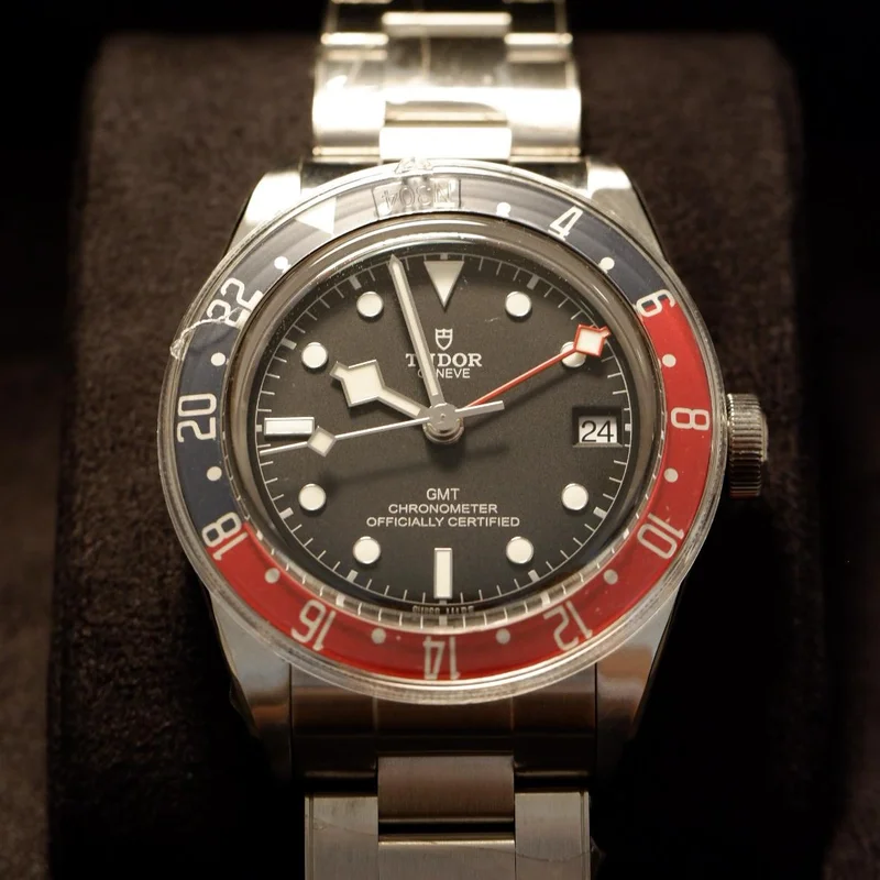 Black Bay GMT Stainless Steel / Black / Pepsi / Bracelet