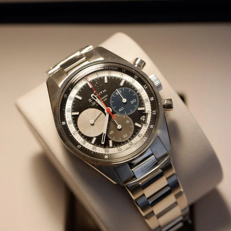 Chronomaster Original Stainless Steel / Black / Bracelet