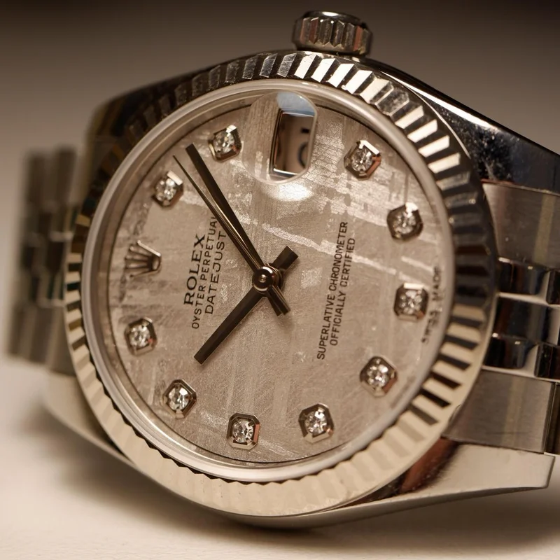 Thumb Datejust 31 Stainless Steel Fluted / Jubilee / Meteorite
