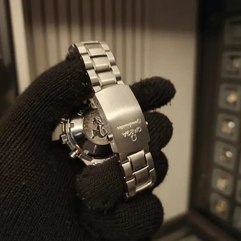 Thumb Speedmaster Day-Date 40 Stainless Steel / Silver / Bracelet