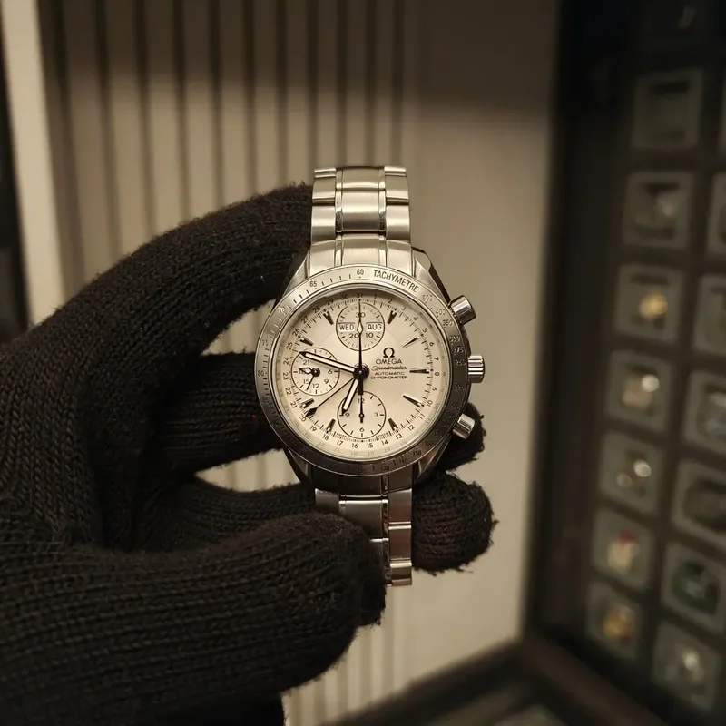 Speedmaster Day-Date 40 Stainless Steel / Silver / Bracelet