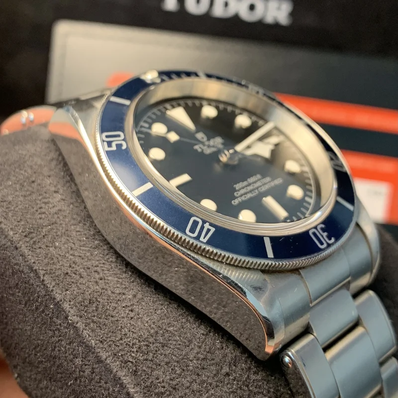 Thumb Heritage Black Bay Blue Manufacture / Bracelet