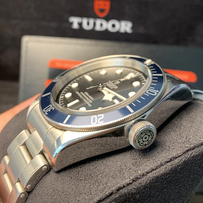 Thumb Heritage Black Bay Blue Manufacture / Bracelet