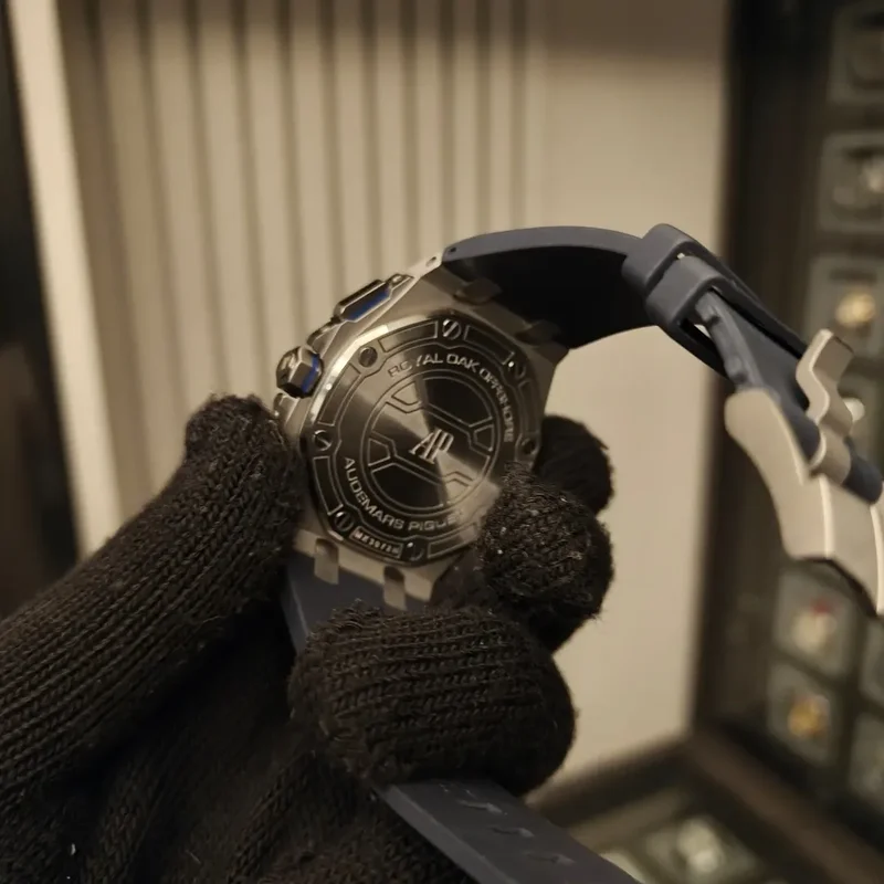 Thumb Royal Oak Offshore 42 Titanium / Blue / Rubber