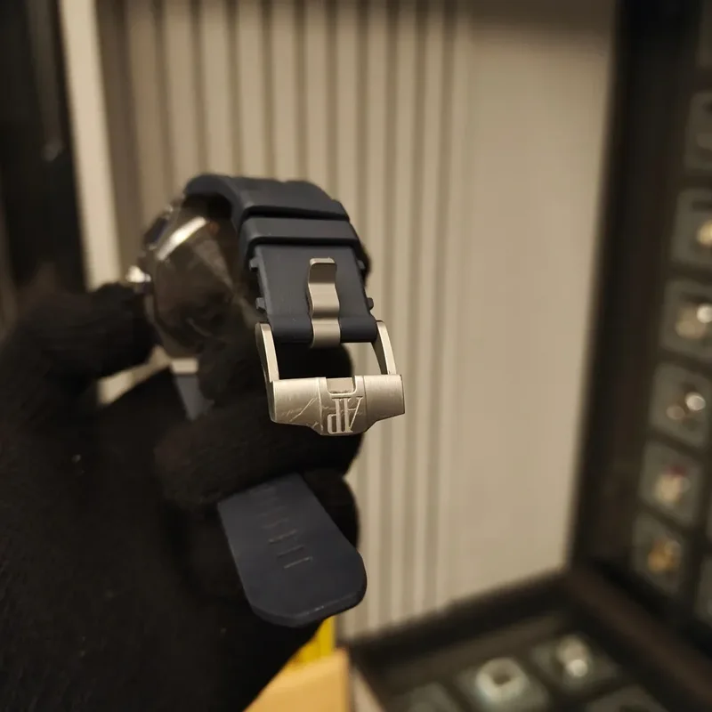 Thumb Royal Oak Offshore 42 Titanium / Blue / Rubber