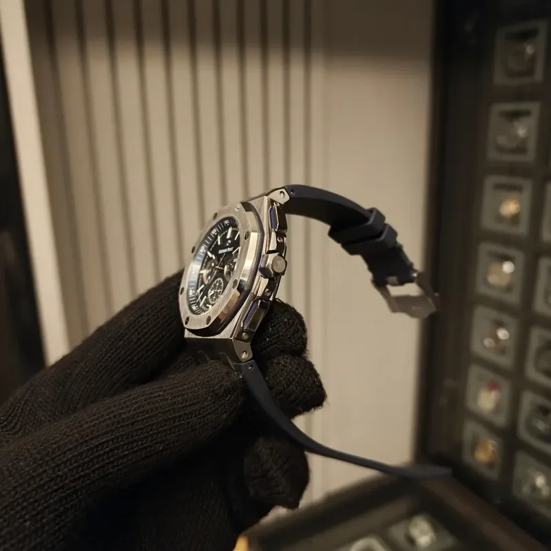 Thumb Royal Oak Offshore 42 Titanium / Blue / Rubber