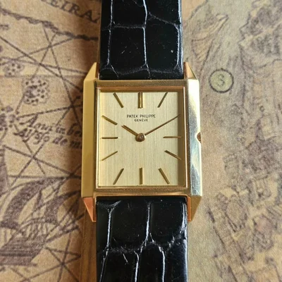 18K 'Tank Skater' 3491 Manual Winding