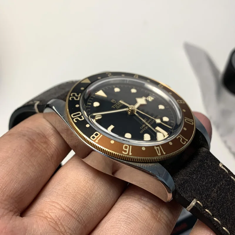 Thumb Black Bay GMT S&G / Black / Leather