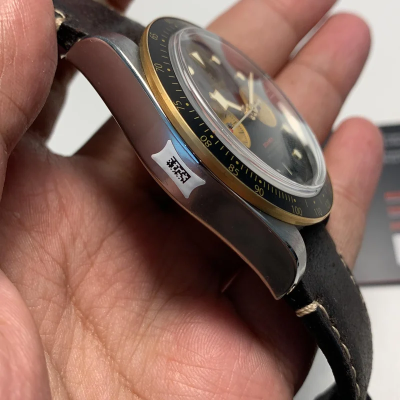 Thumb Heritage Black Bay Chronograph S&G / Black / Bund