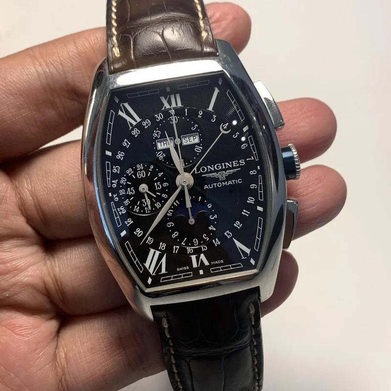 Evidenza Chronograph Calendar Black