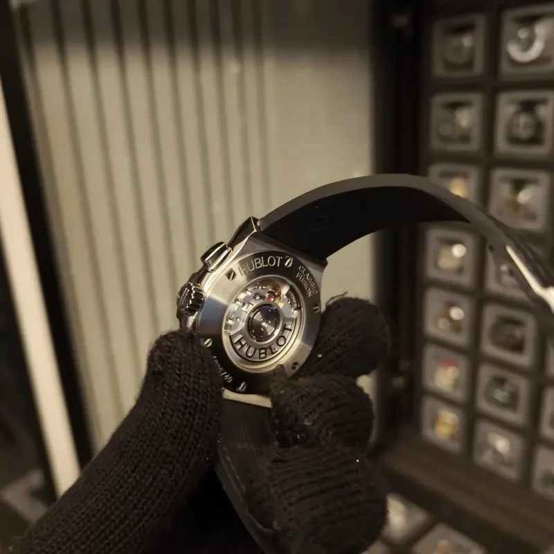 Thumb Classic Fusion 42 Chronograph Titanium / Opalin / Alligator