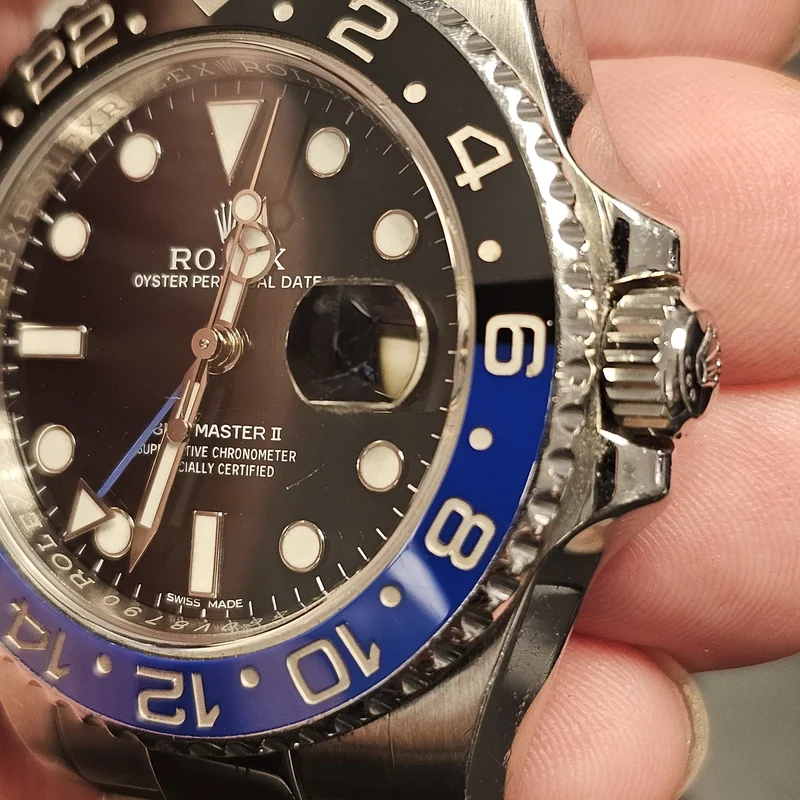 Thumb GMT-Master II Stainless Steel / BLNR