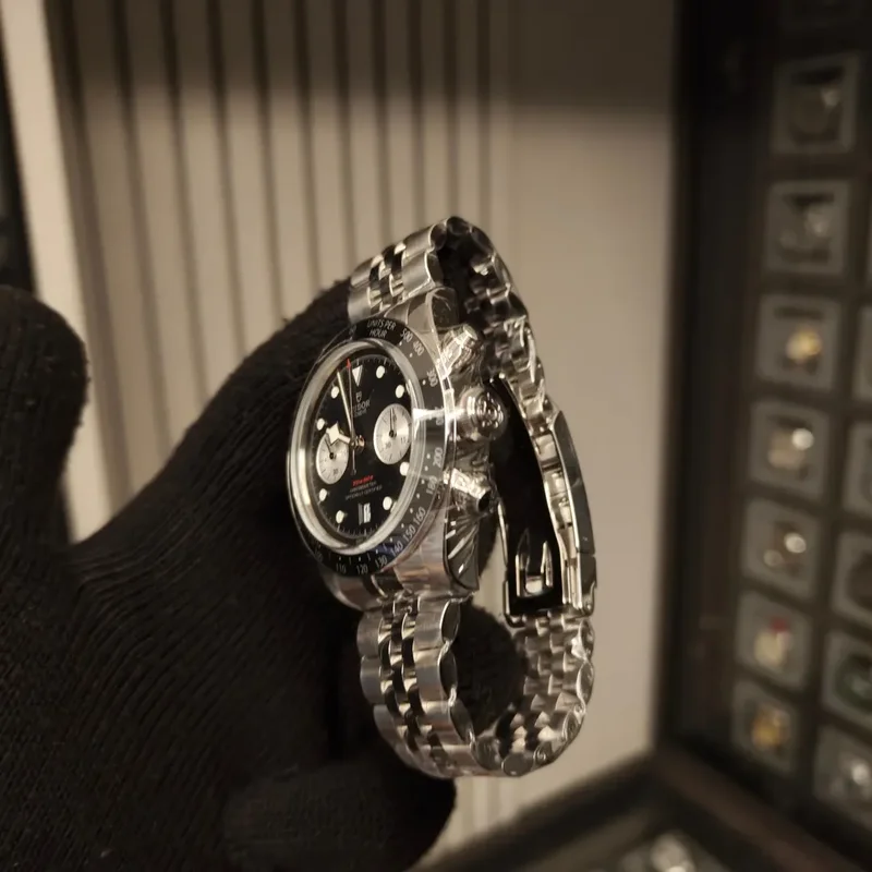 Thumb Heritage Black Bay Chronograph Inverted Panda / Bracelet