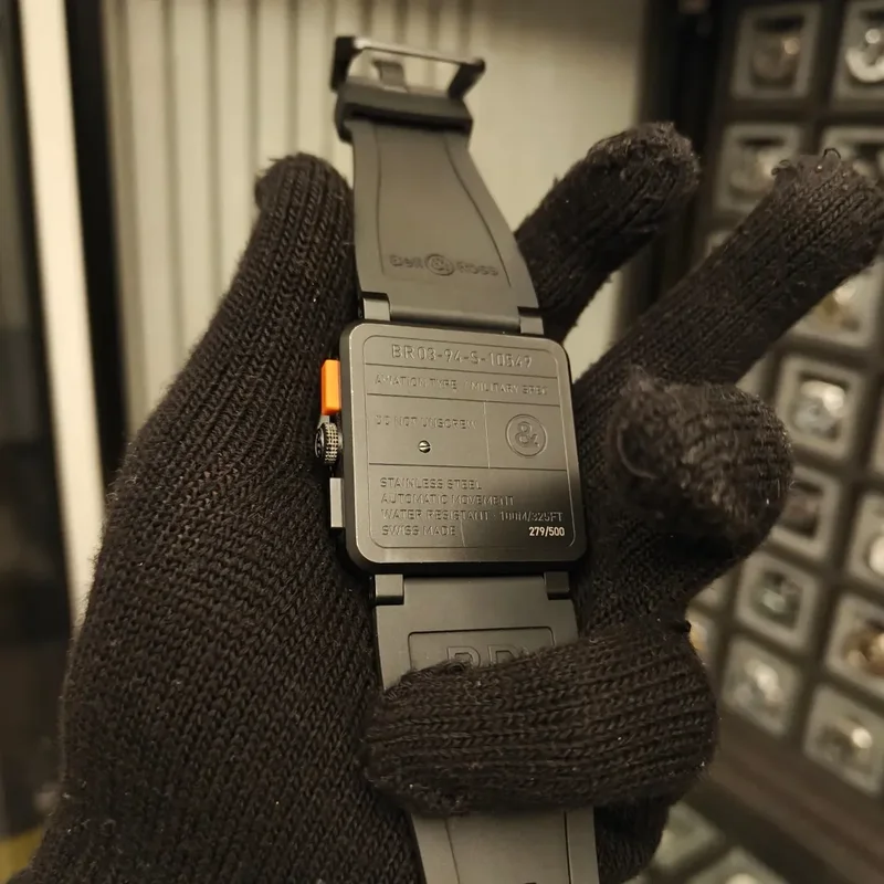 Thumb BR 03 94 Carbon Orange Chronograph