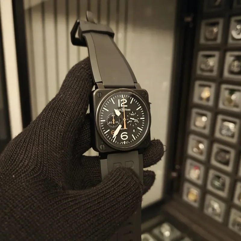 Thumb BR 03 94 Carbon Orange Chronograph