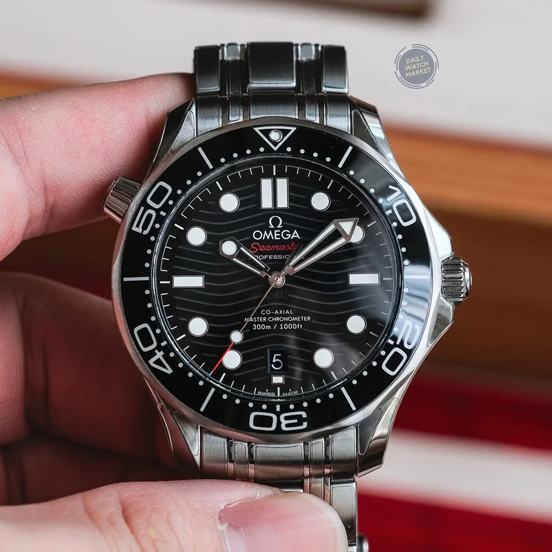 Seamaster Diver 300M Master Co-Axial 42 Stainless Steel / Black / Bracelet