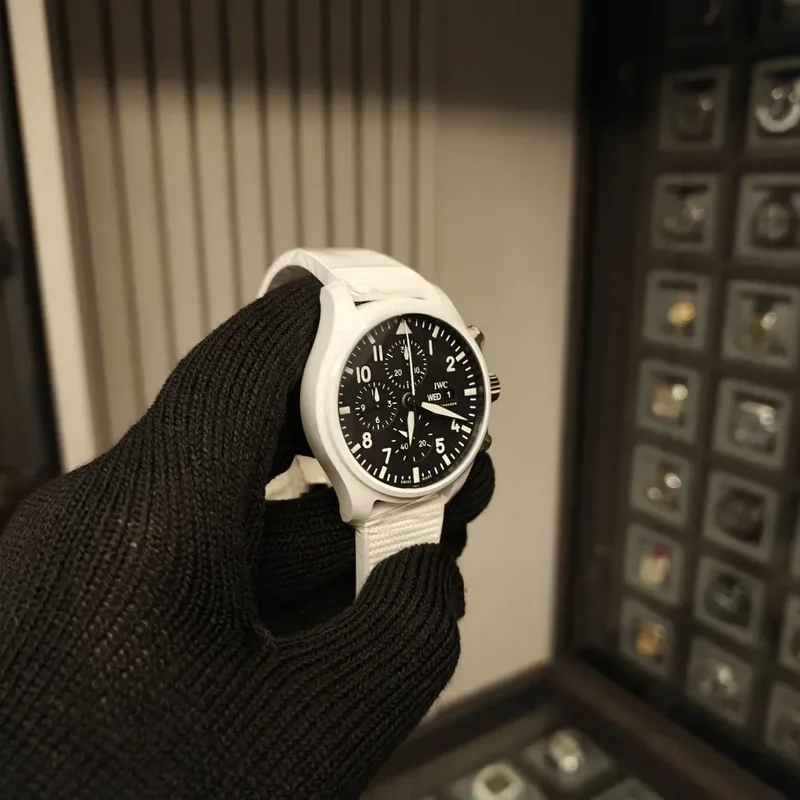 Thumb Pilot's Watch Chronograph Top Gun Lake Tahoe